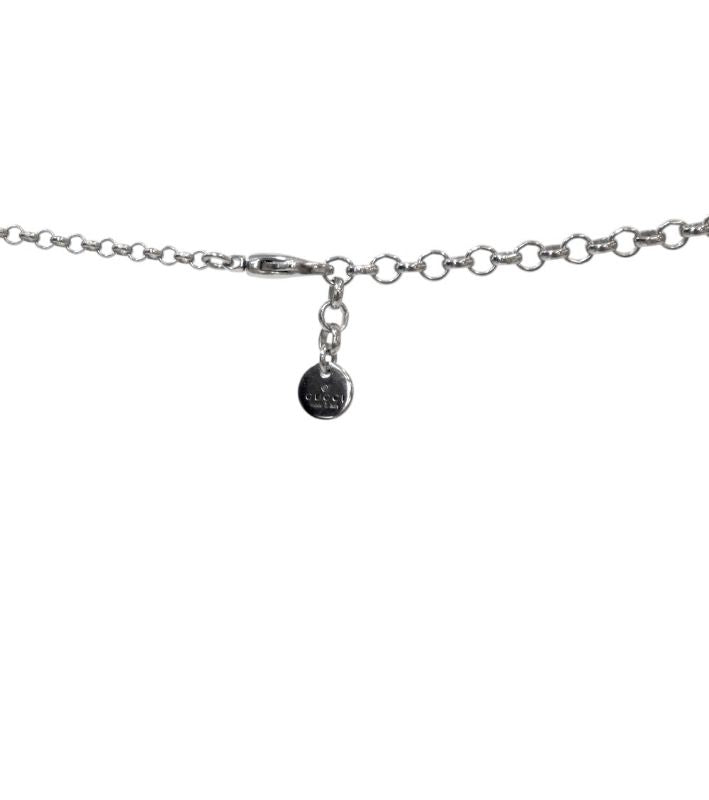 Gucci Blind for Love Silver Necklace