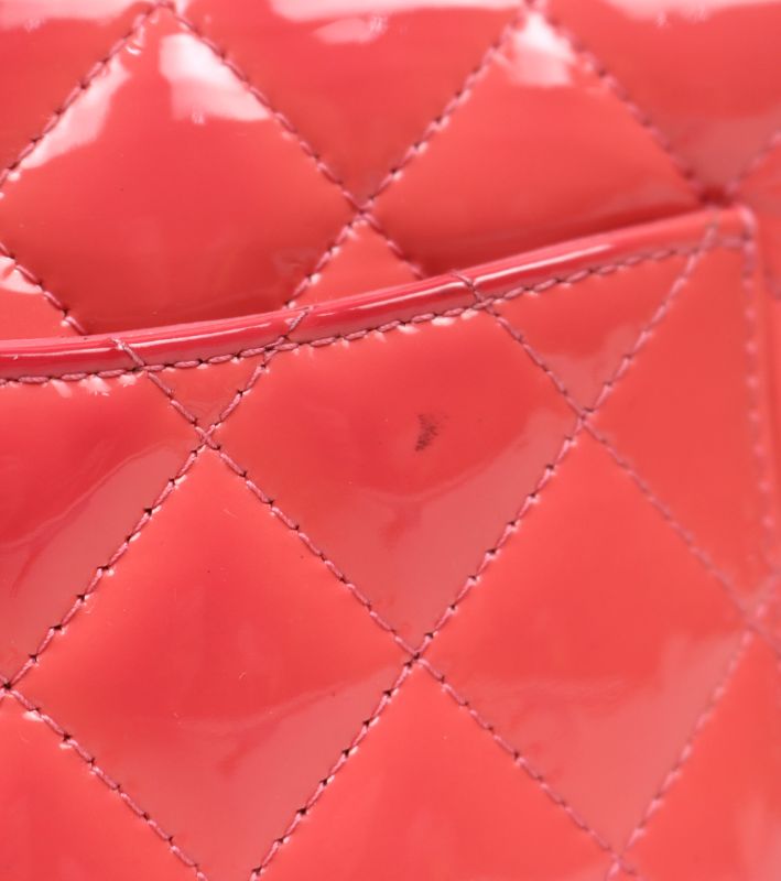 Chanel Pink Patent Petite Sac
