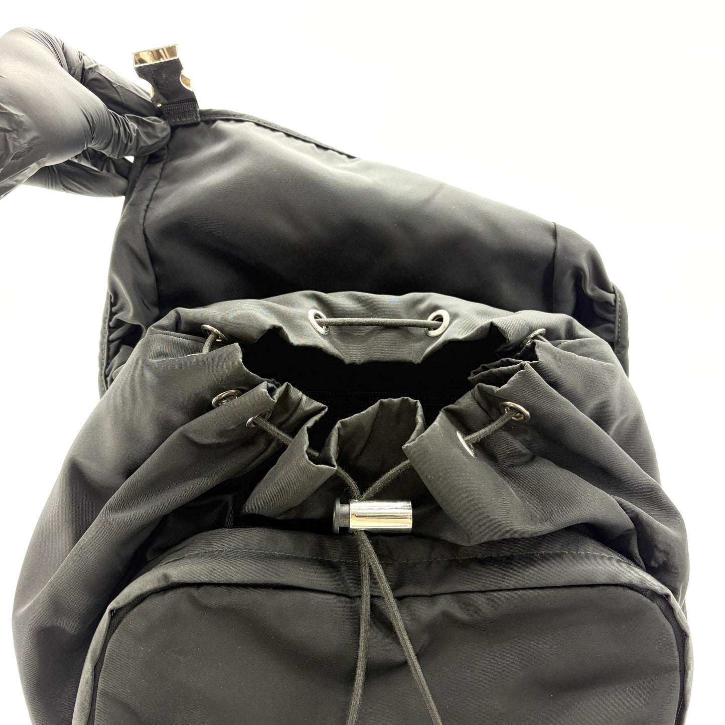 Prada Re-Nylon Backpack Medium Black