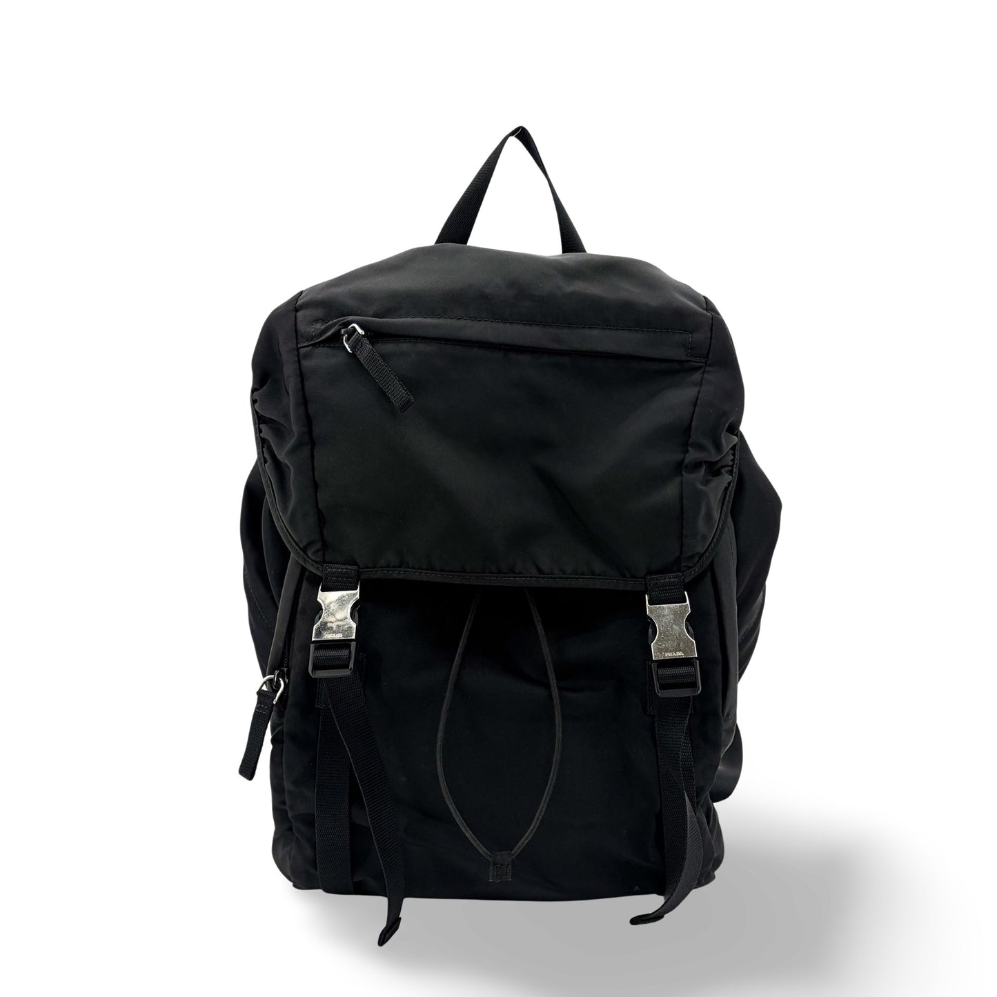 Prada Re-Nylon Backpack Medium Black