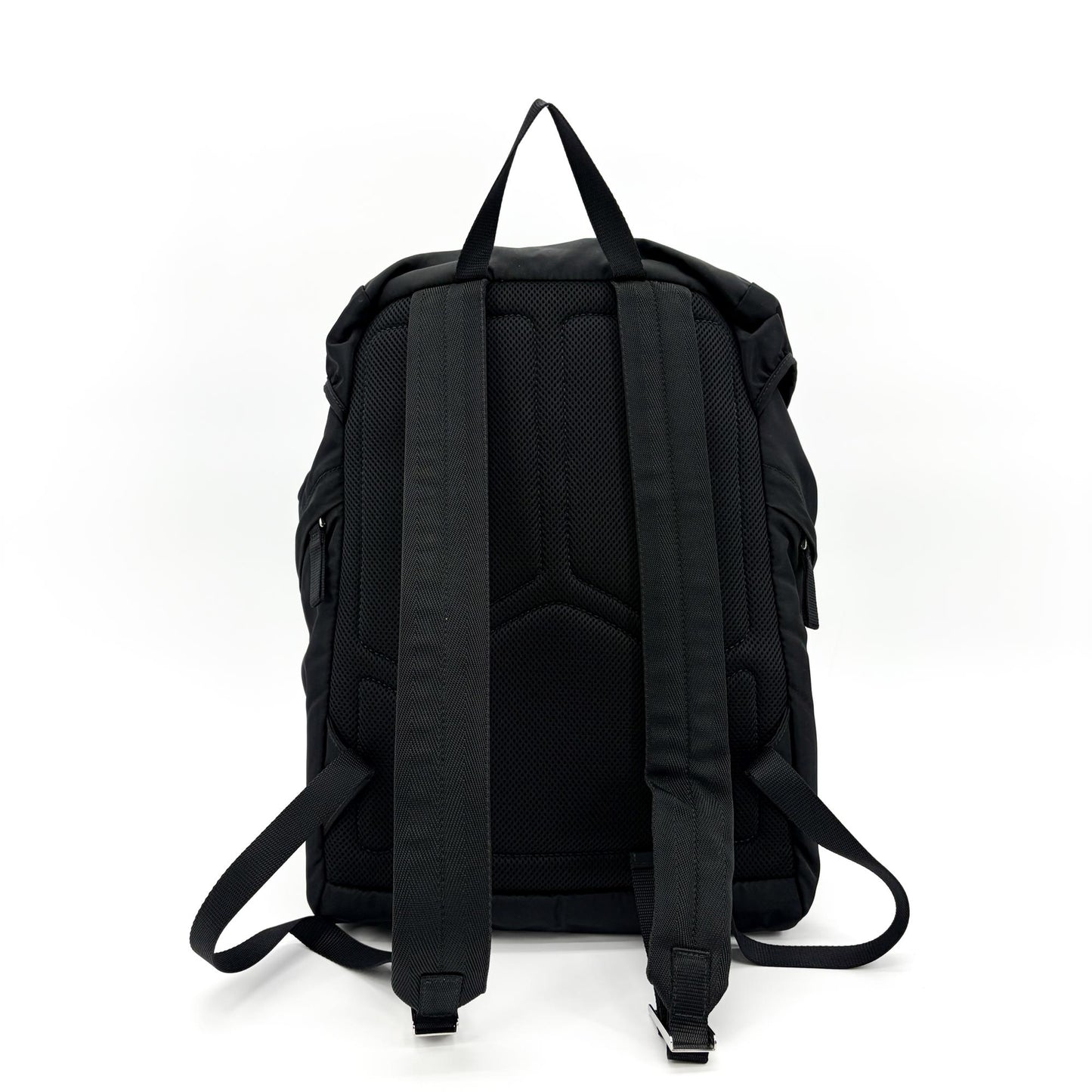 Prada Re-Nylon Backpack Medium Black