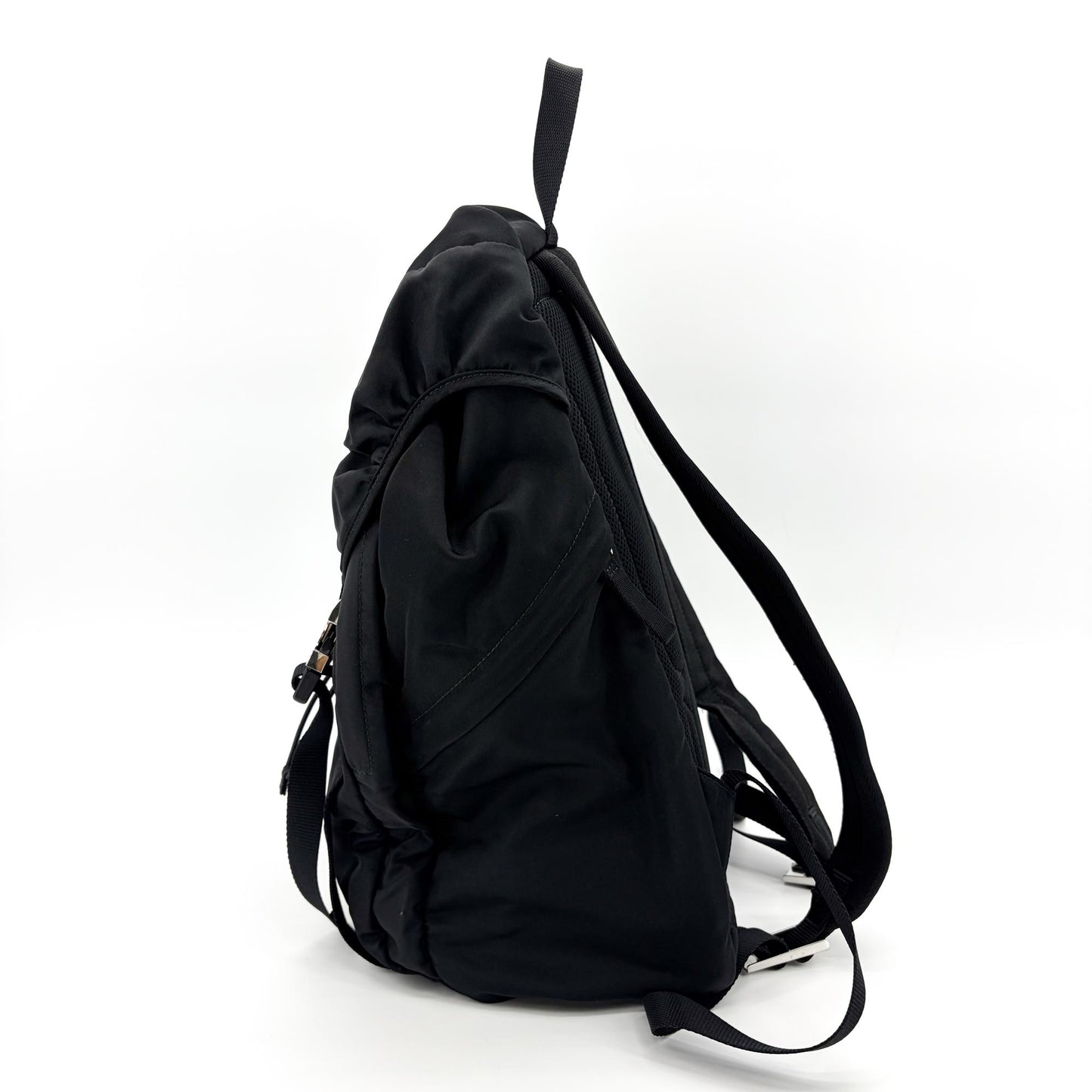 Prada Re-Nylon Backpack Medium Black