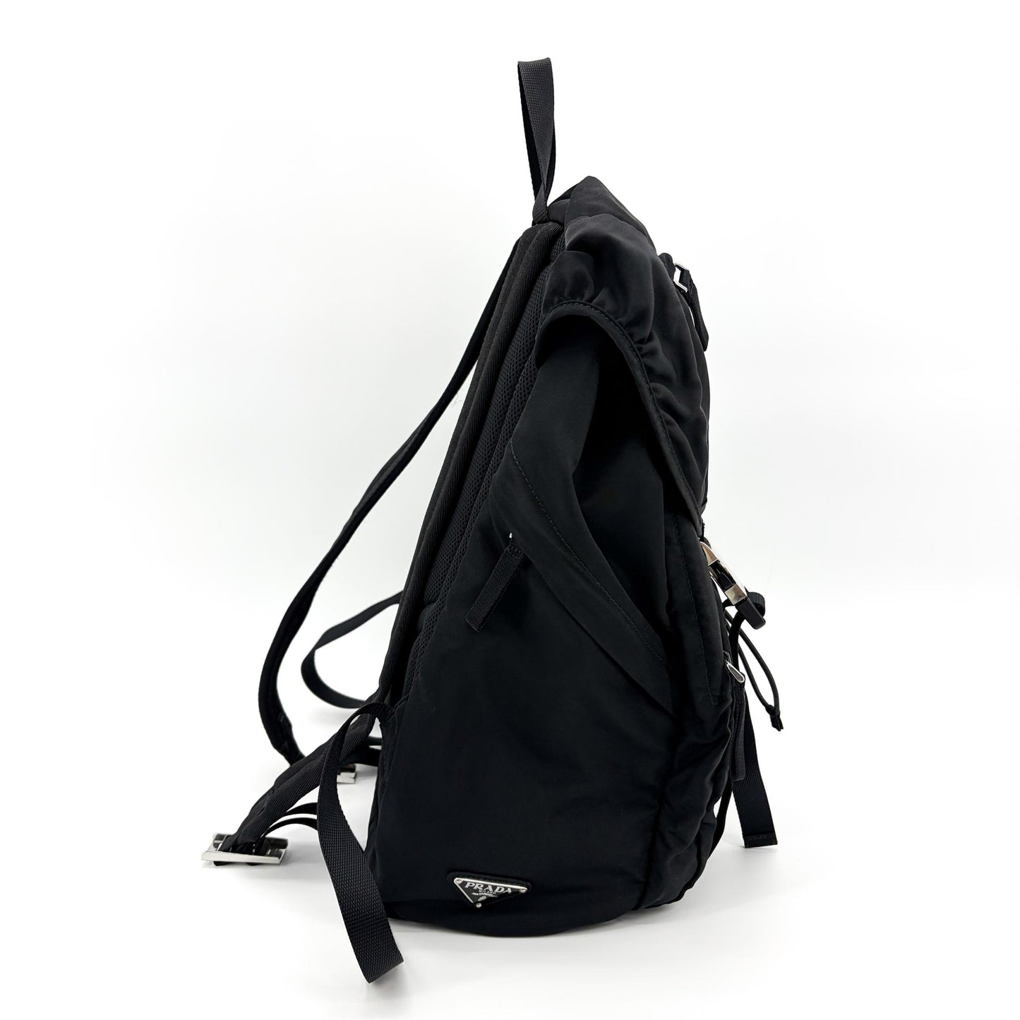 Prada Re-Nylon Backpack Medium Black