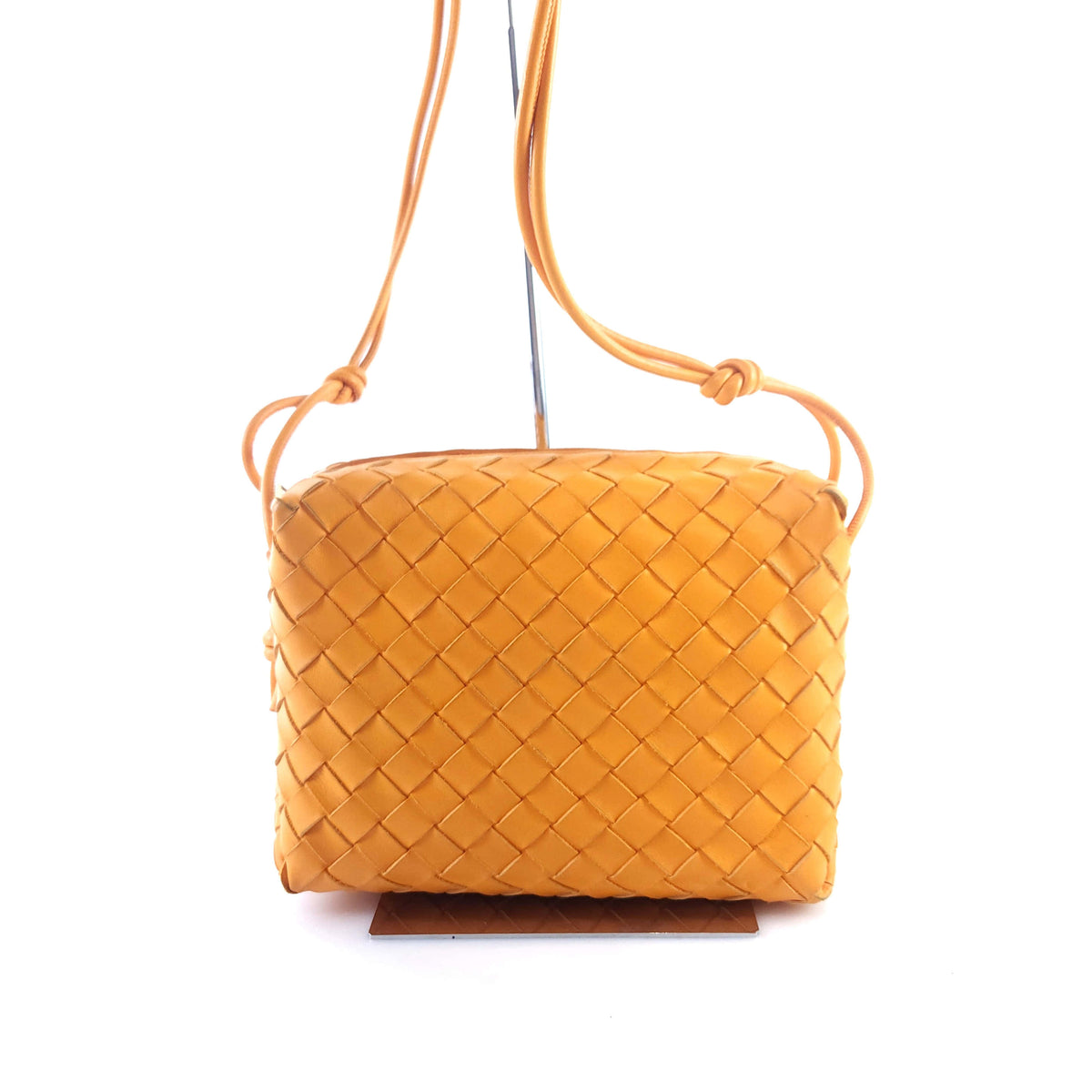 Small Intrecciato Loop Crossbody Bag 723548