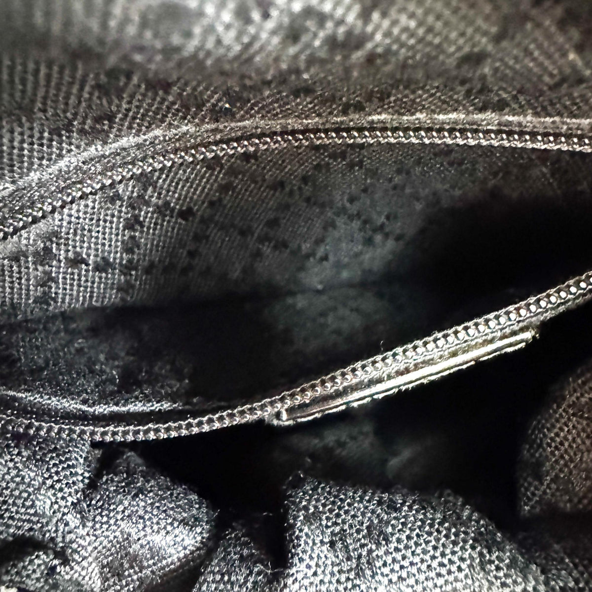 Gucci Bamboo Nylon Mini Backpack Black