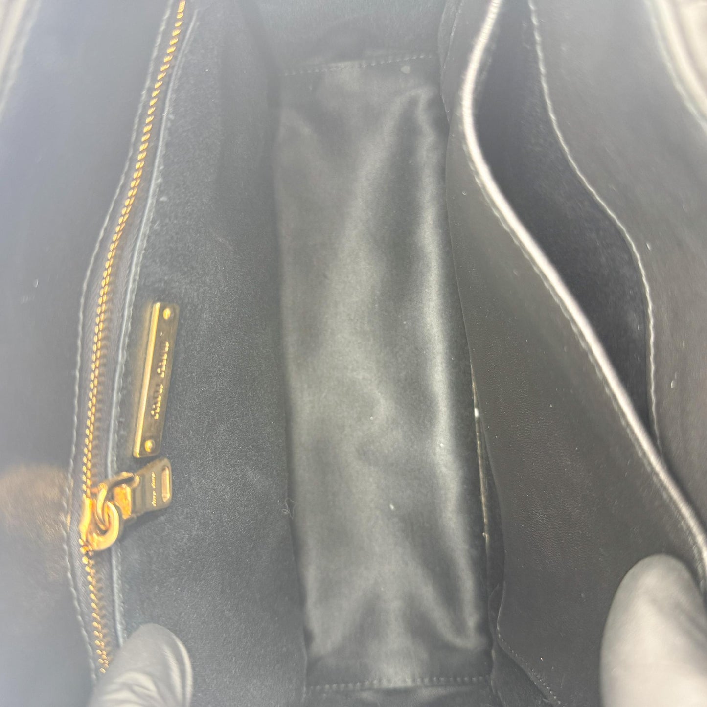 Miu Miu Matelassé Napa Leather Confidential Tote Bag