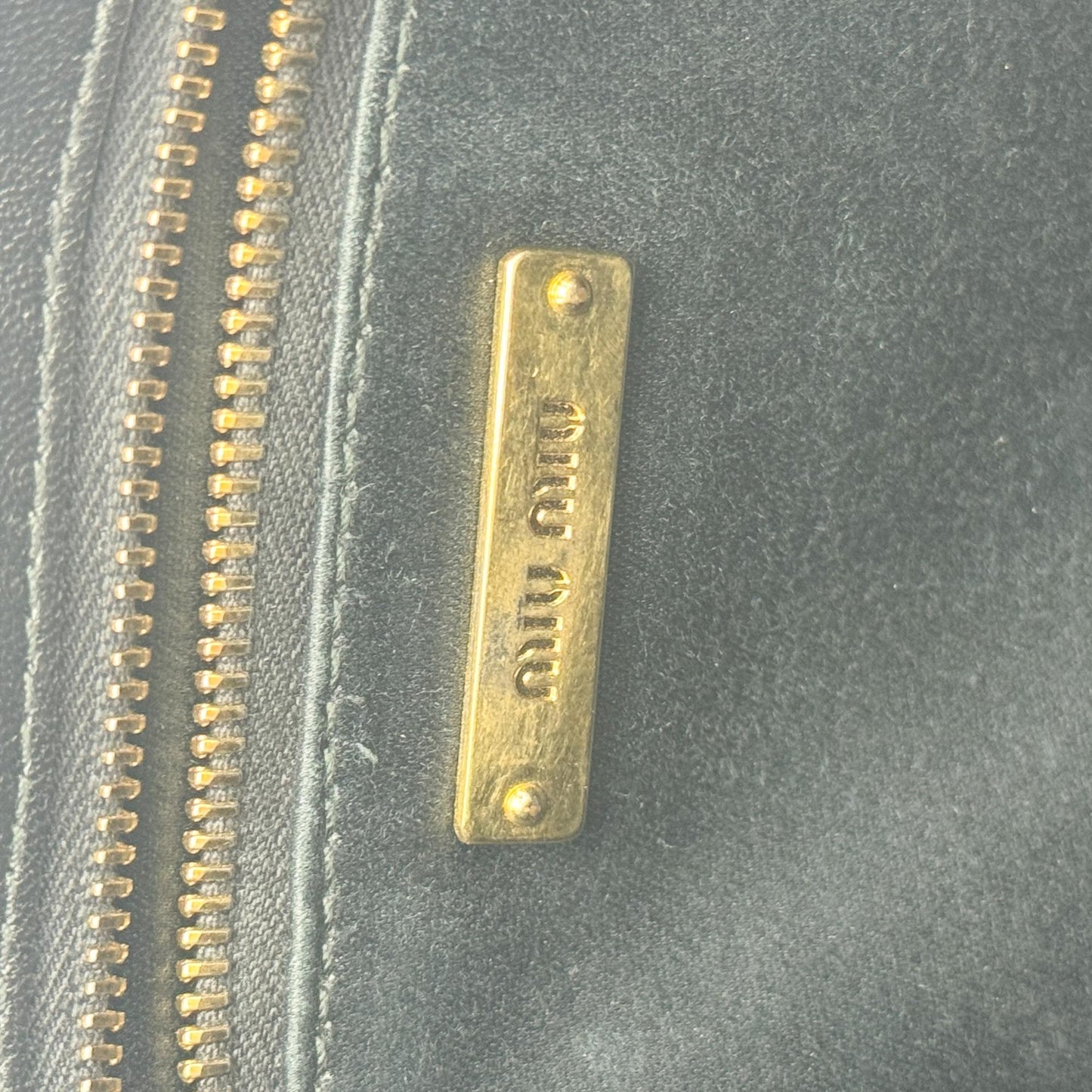 Miu Miu Matelassé Napa Leather Confidential Tote Bag