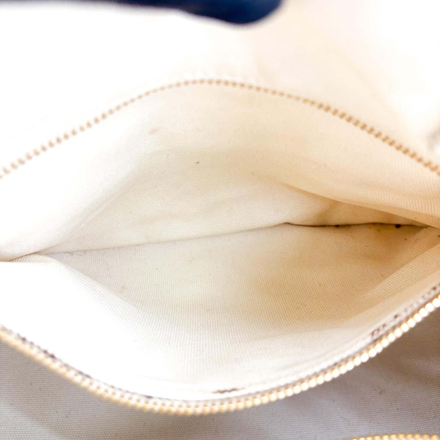 Prada Canapa Crochet Handle Canvas Mini Tote Bag Beige