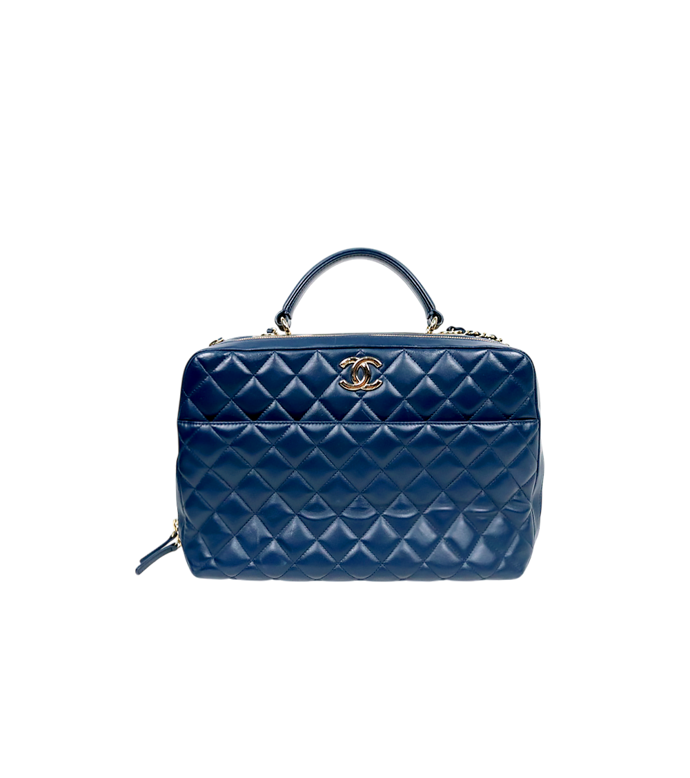 Chanel Navy Trendy CC 2WAY Bag