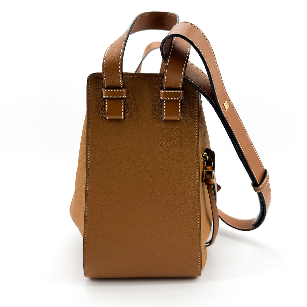 Loewe Hammock Bag Small Tan
