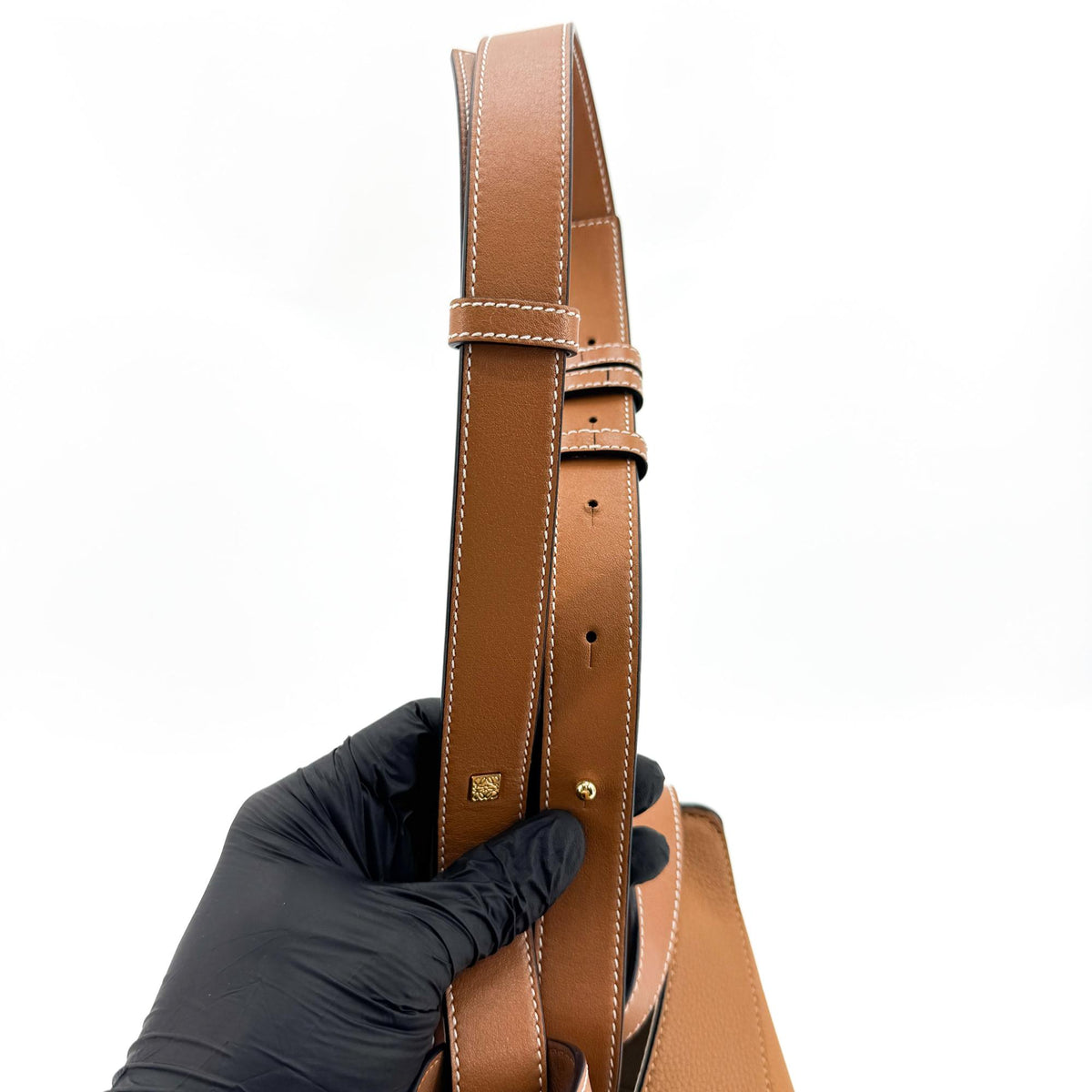 Loewe Hammock Bag Small Tan