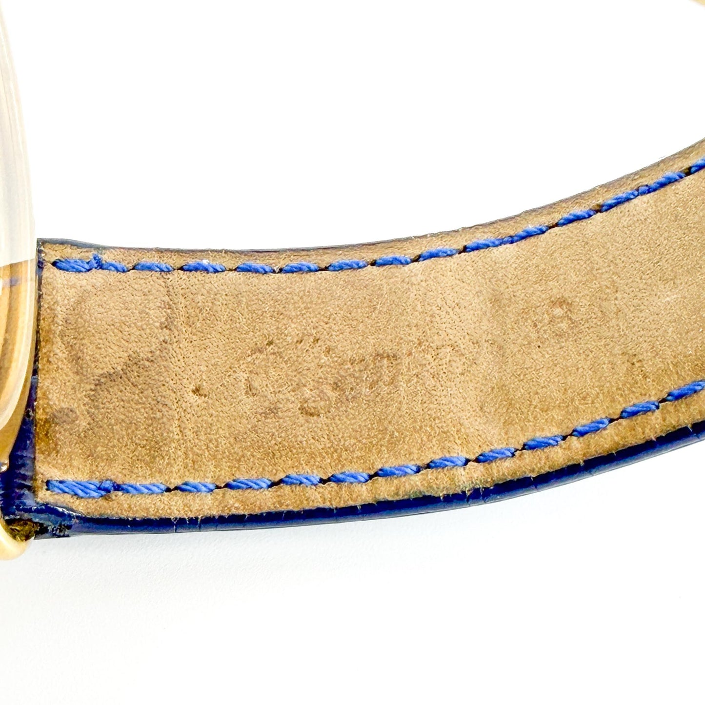 Frederique Constant Classic Power Reserve GMT Gold Blue Strap