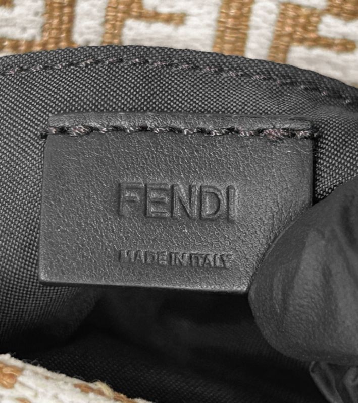 Fendi Beige Zucchino 2WAY Bag