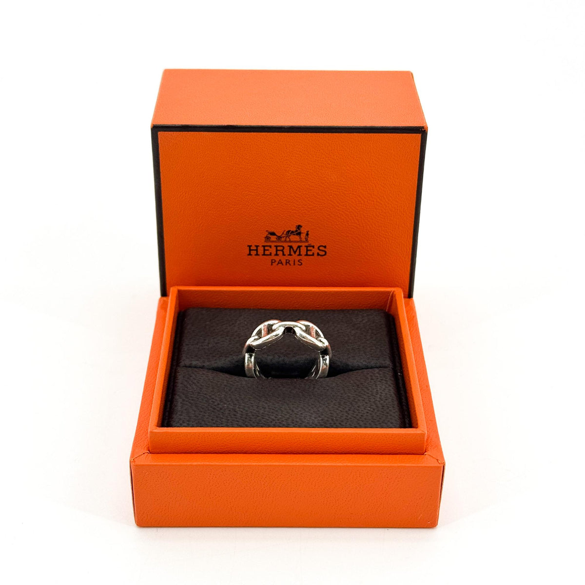Hermès Chandal Enchainie Ring