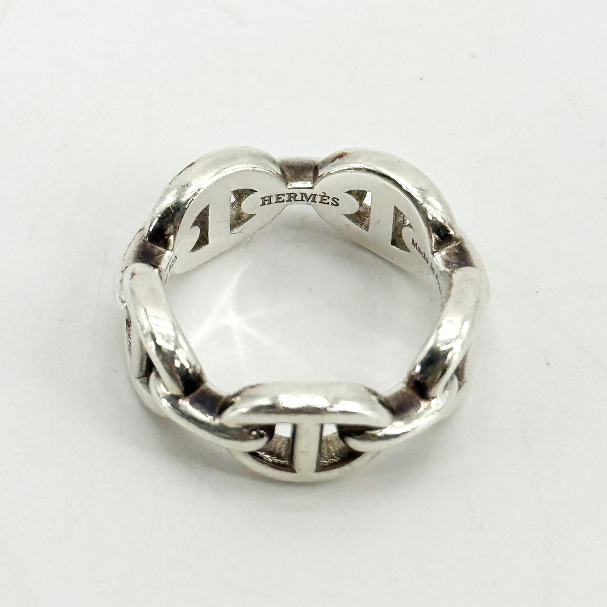 Hermès Chandal Enchainie Ring