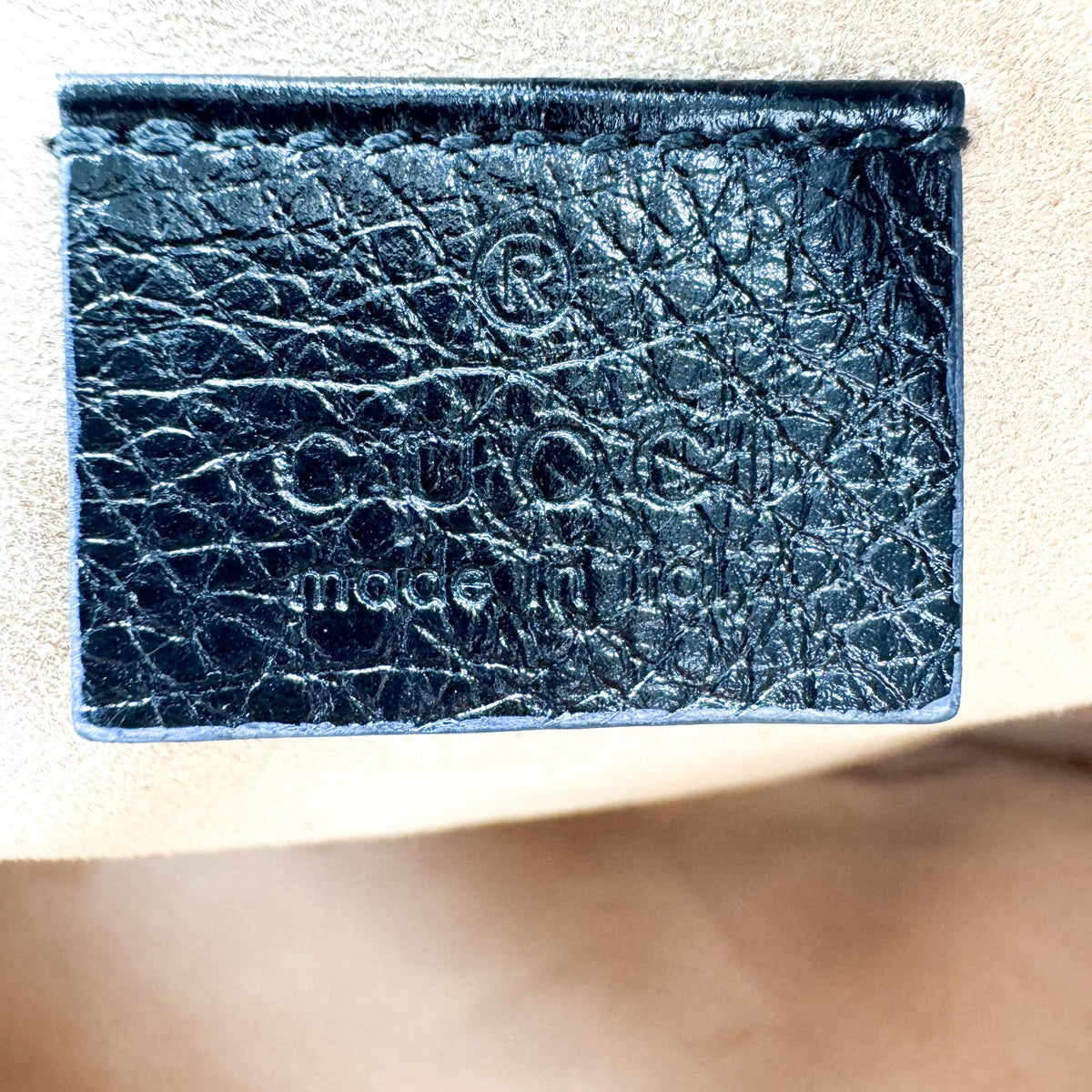Gucci GG Marmont Matelassé Leather Pouch Black