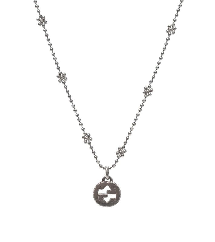 Gucci Bold Interlocking G Silver Necklace