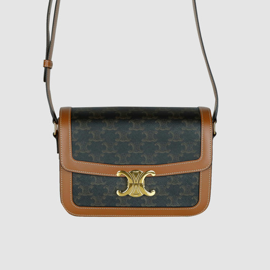 Triomphe Canvas Classic Triomphe Shoulder Bag Crossbody Bag 191242