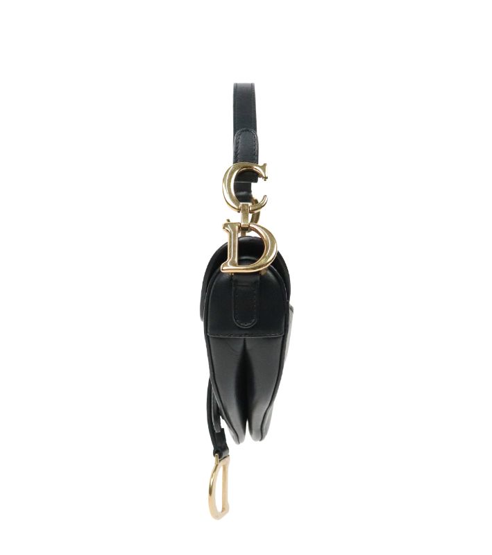 Dior Mini Black Saddle Shoulder Bag