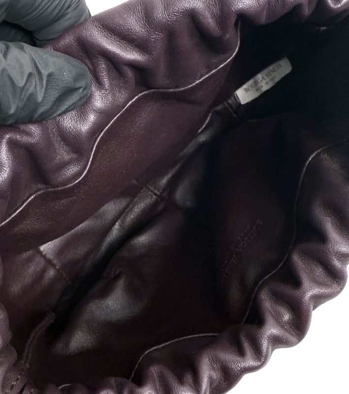 Bottega Veneta Mini Purple Leather Bulb Bag