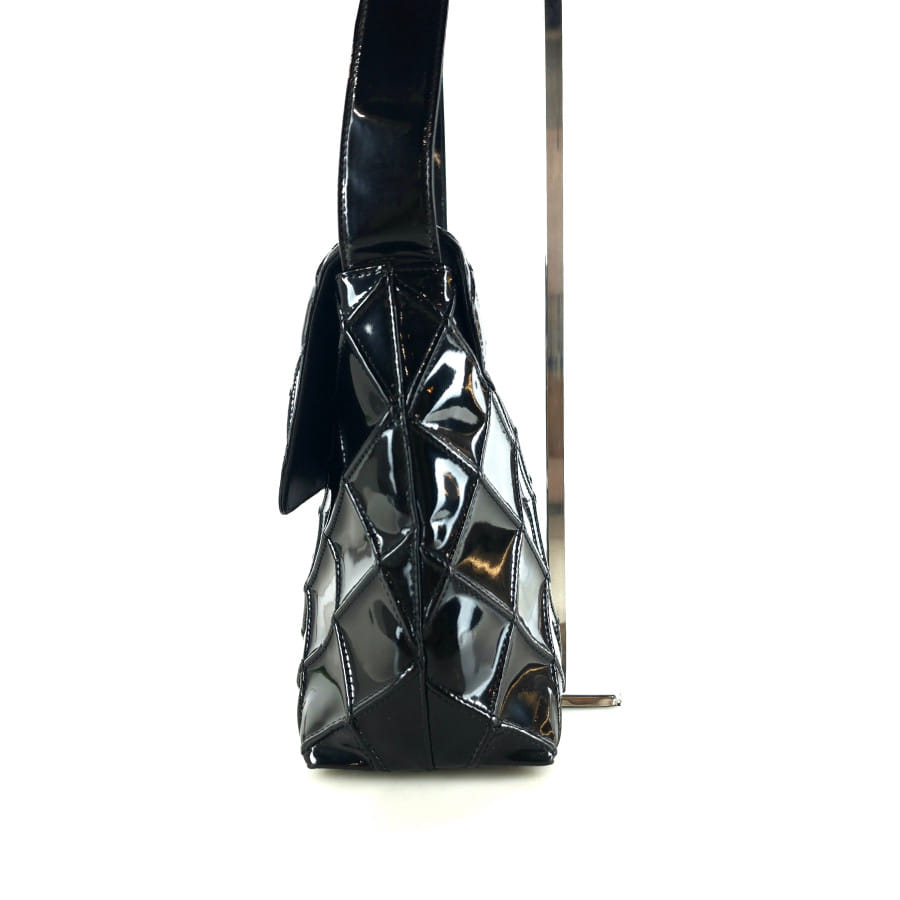 CC Patent Shoulder Bag