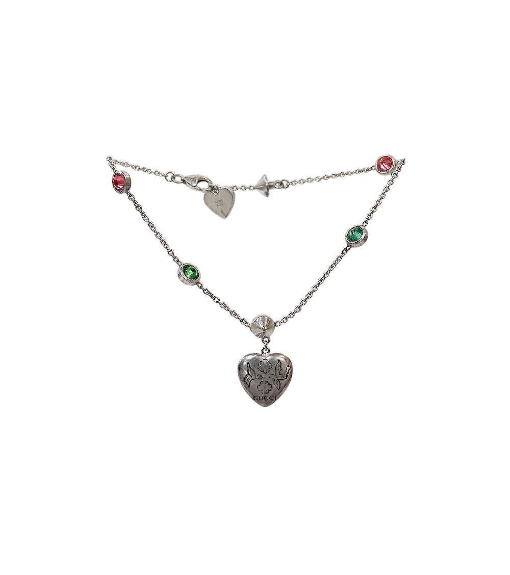 Gucci Blind for Love Silver Bracelet