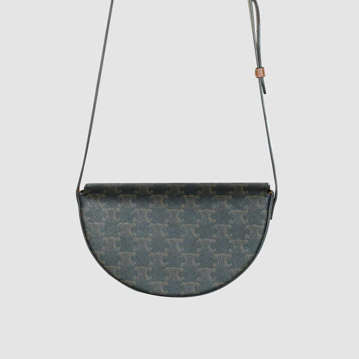 Triomphe Canvas Cuir Besace Shoulder Bag 111232