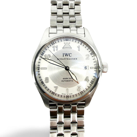 IWC Pilot Watch Mark 16 Automatic Silver Dial Steel