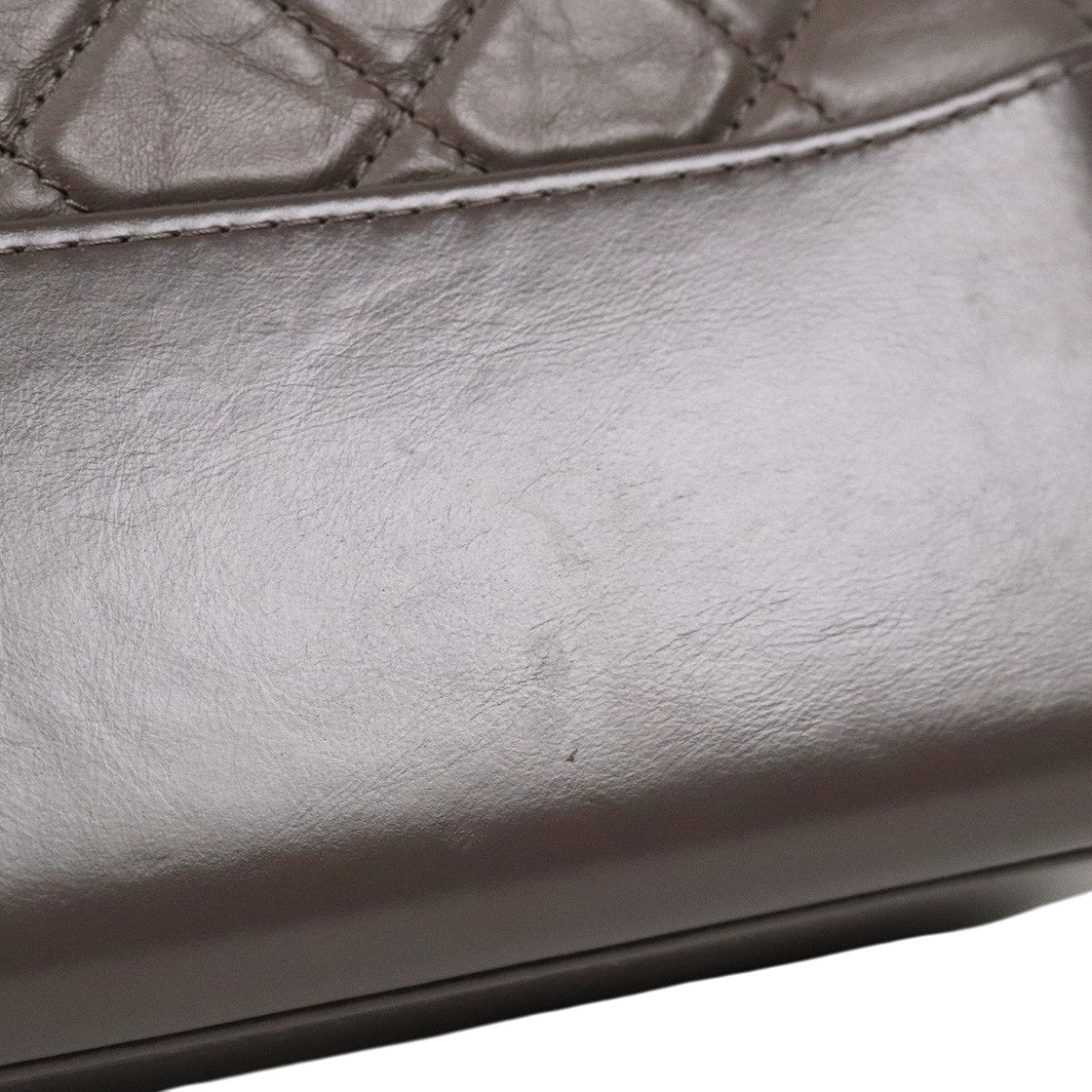 Chanel Brown-Gray Gabrielle Hobo Shoulder Bag