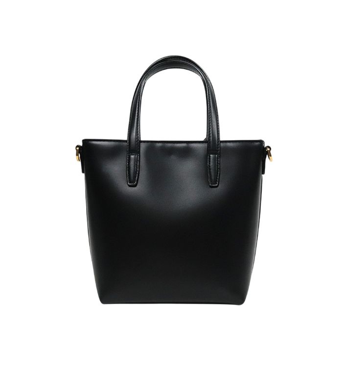 Saint Laurent Black Toy Shopper Crossbody Bag