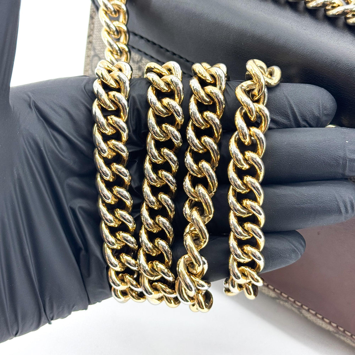 Gucci Padlock Small GG Crossbody Bag Black