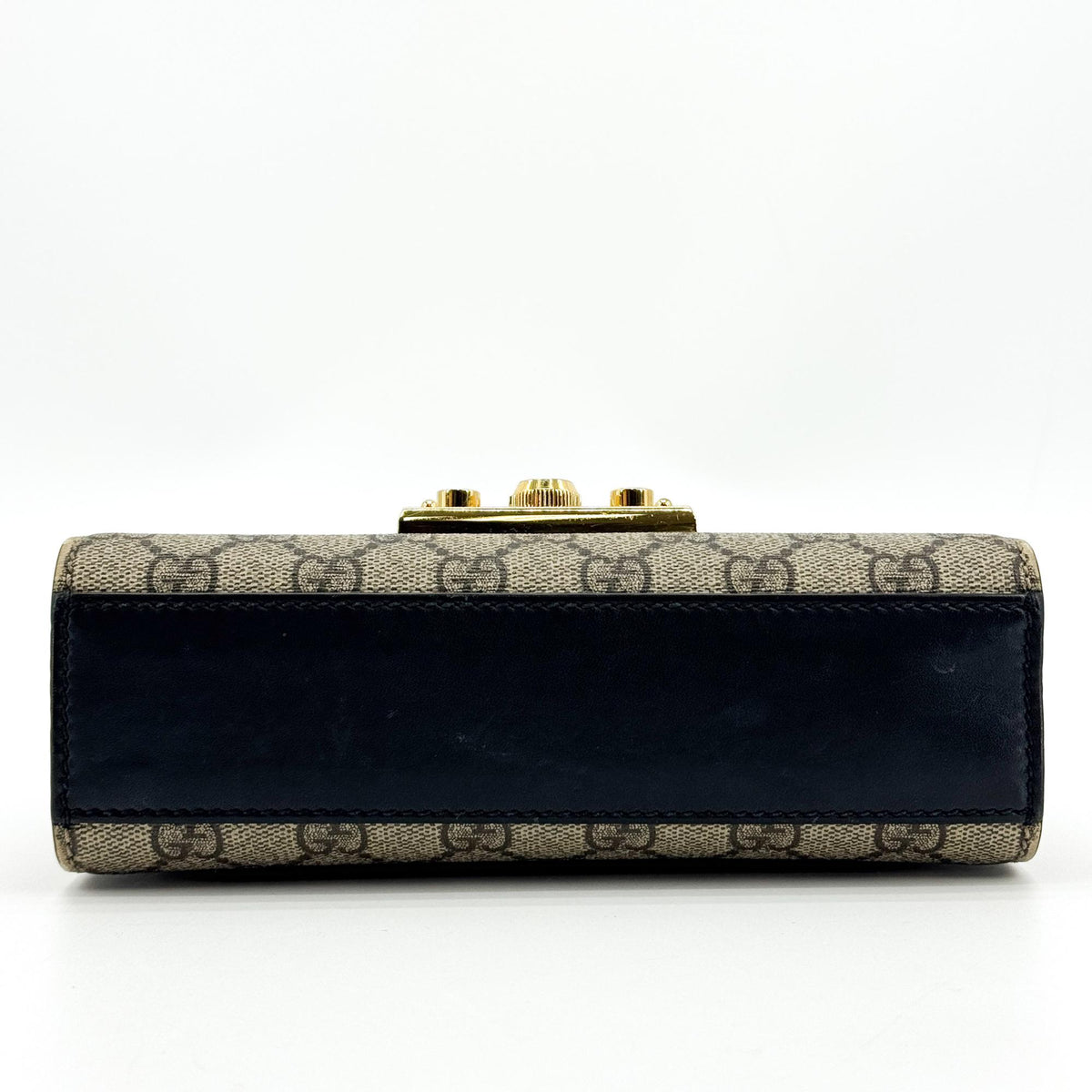 Gucci Padlock Small GG Crossbody Bag Black