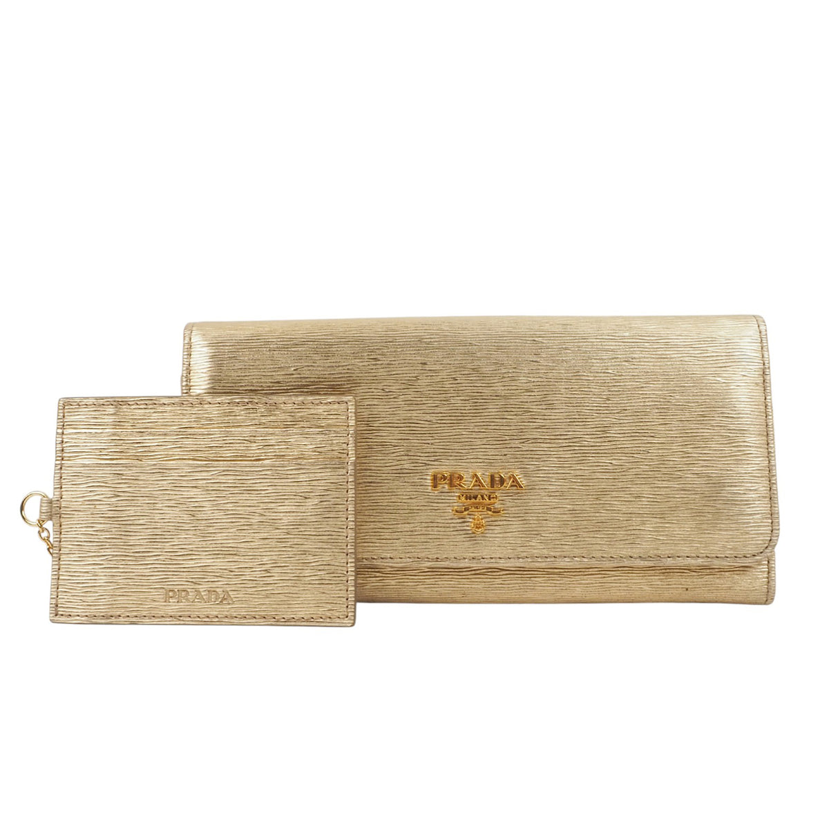 Prada 1MH132 Vitello Move long wallet