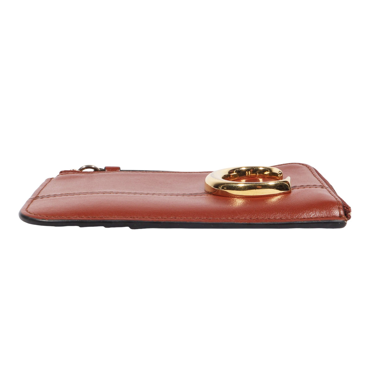 Chloé CHC19UP059 C Zipper Card Wallet