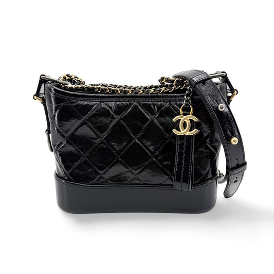 Chanel Small Gabrielle Hobo Bag Black