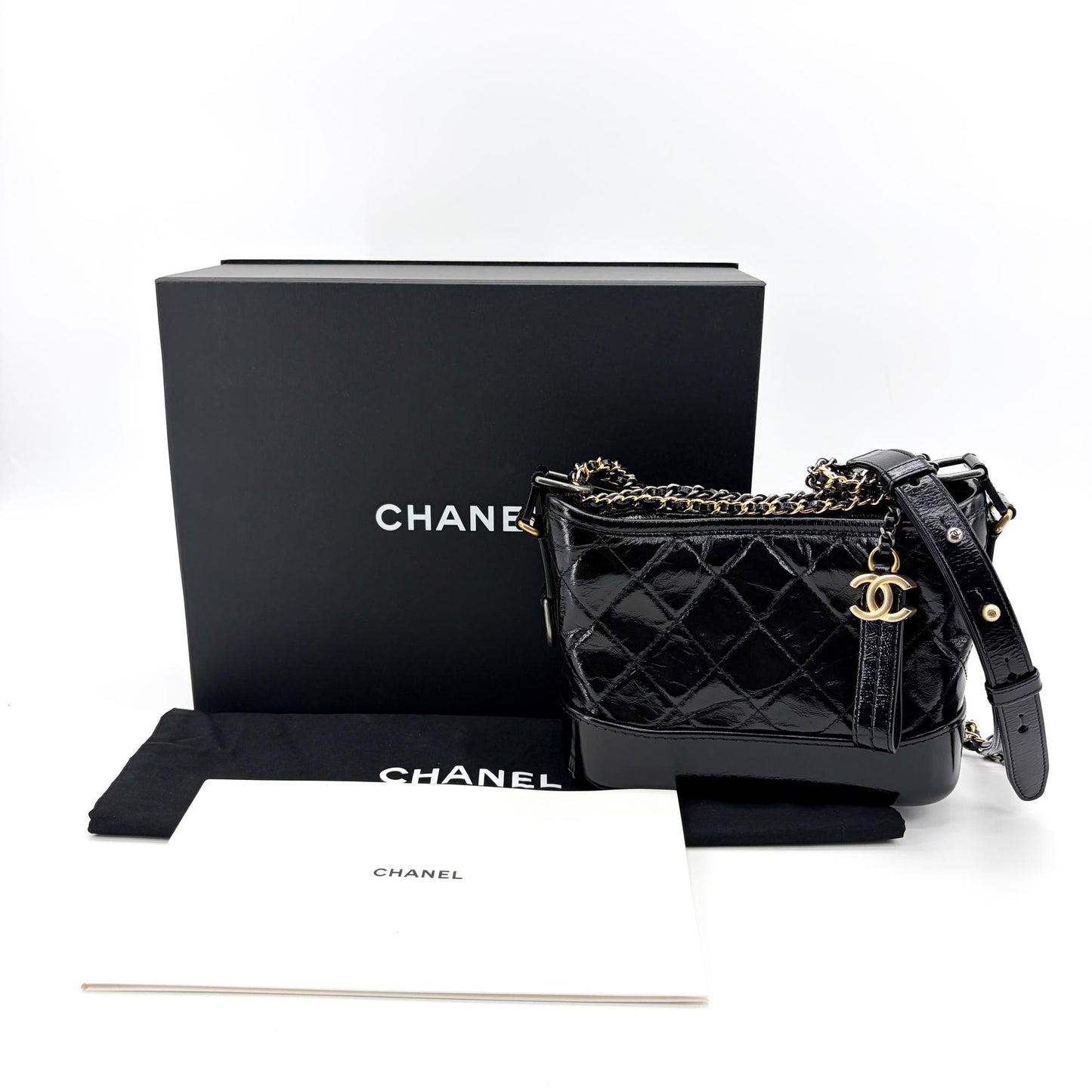 Chanel Small Gabrielle Hobo Bag Black