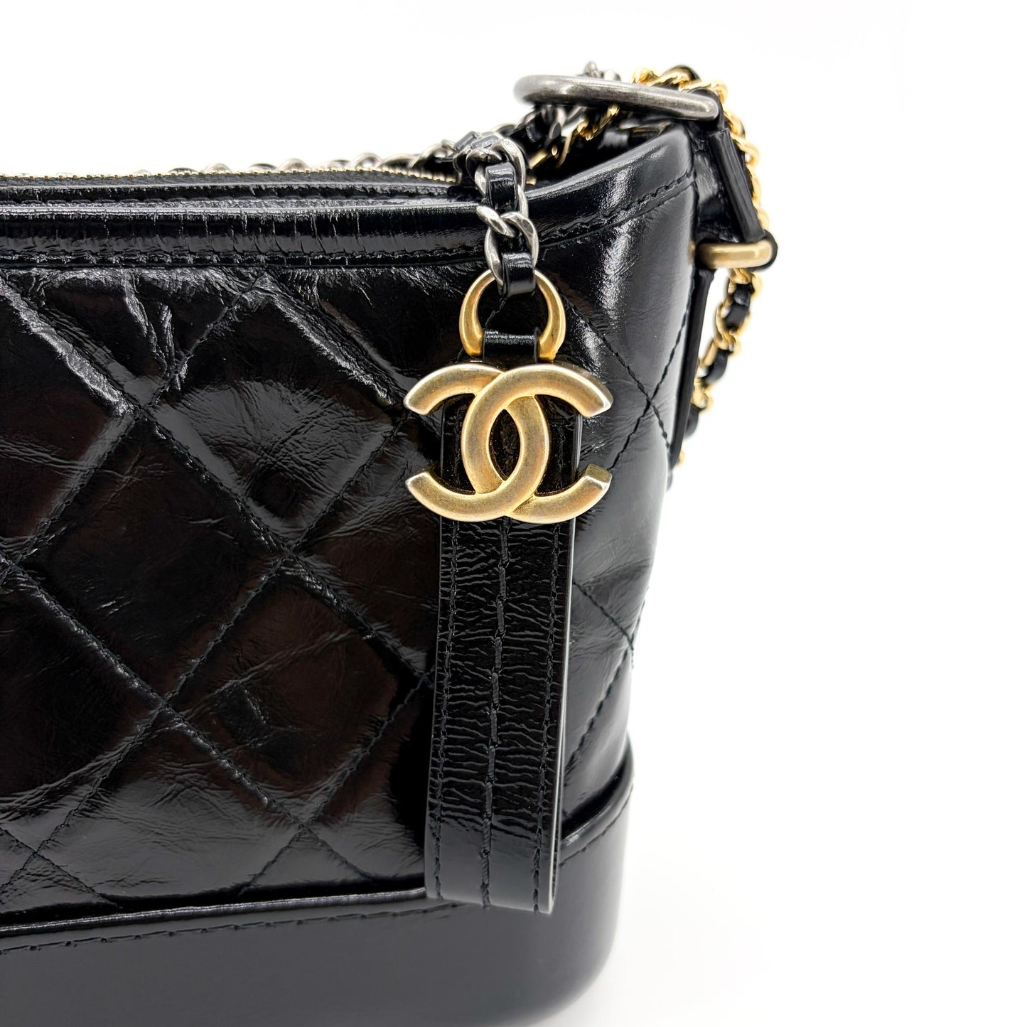 Chanel Small Gabrielle Hobo Bag Black