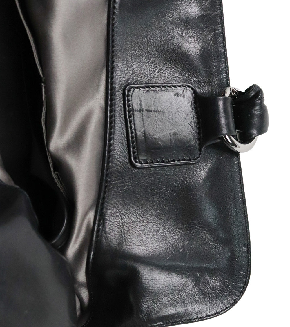 Chanel Black CC Logo Shoulder Bag