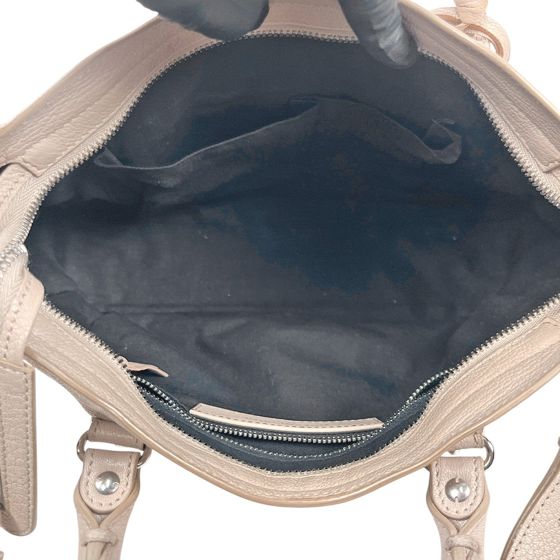 Balenciaga Beige Edge Motor City Bag