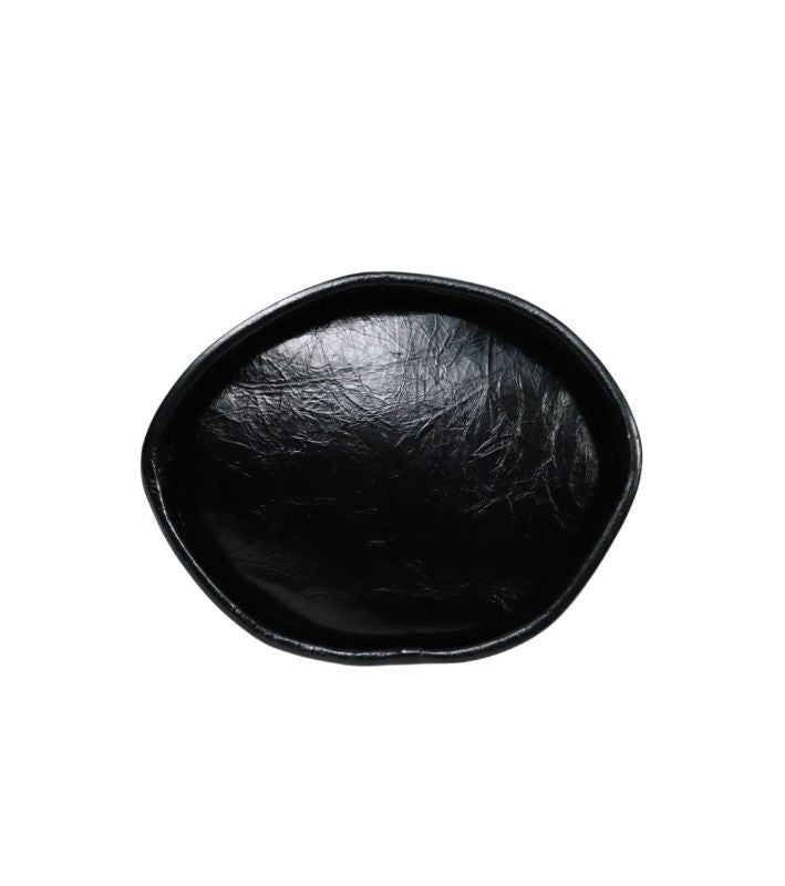 Chanel Black PVC Camelia Bucket Bag