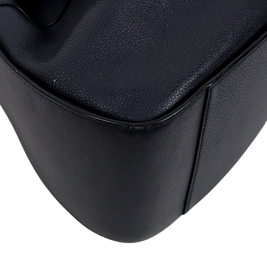 Loewe Black Small Leather Hammock Bag