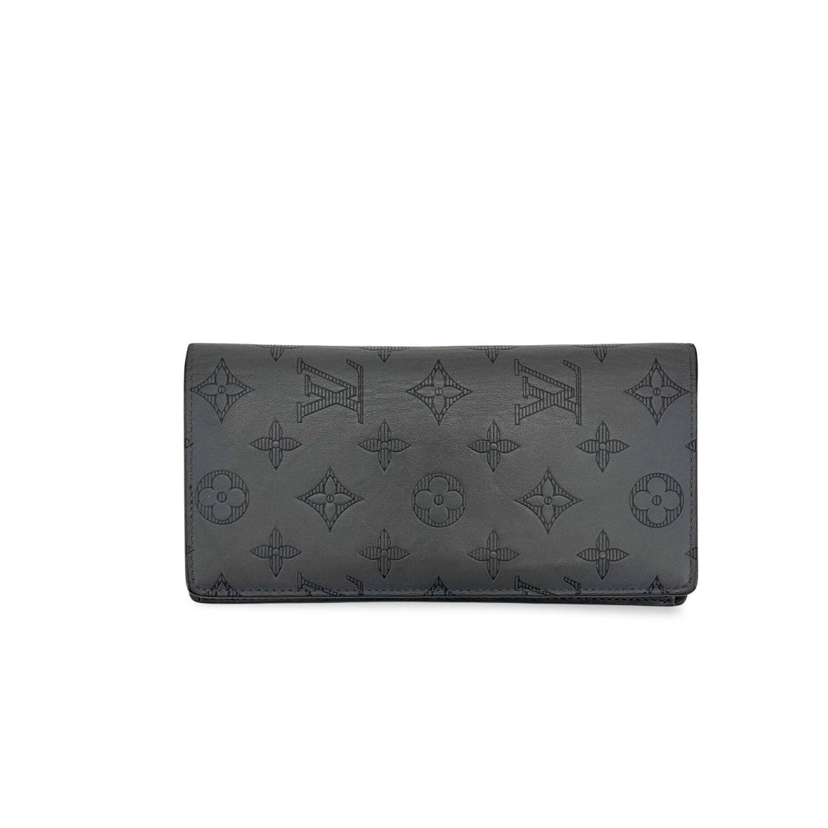 Louis Vuitton Monogram Eclipse Brazza Wallet