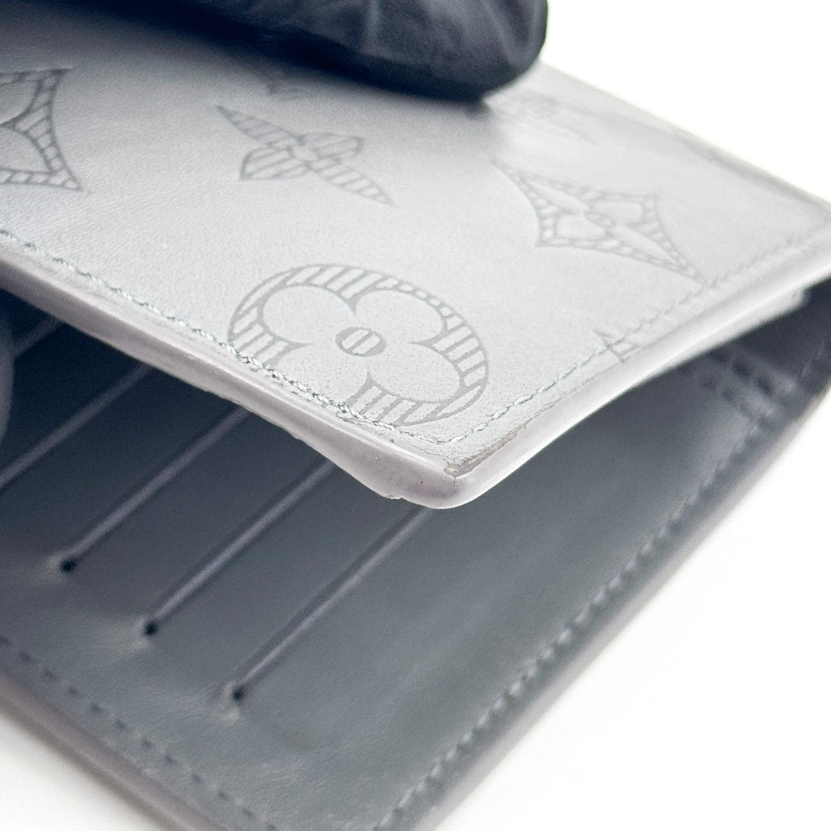 Louis Vuitton Monogram Eclipse Brazza Wallet