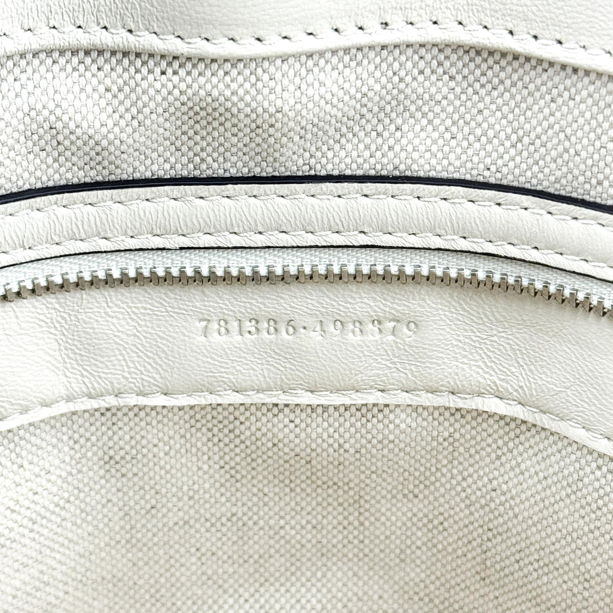 Gucci GG Matelassé Large Tote Bag White Leather