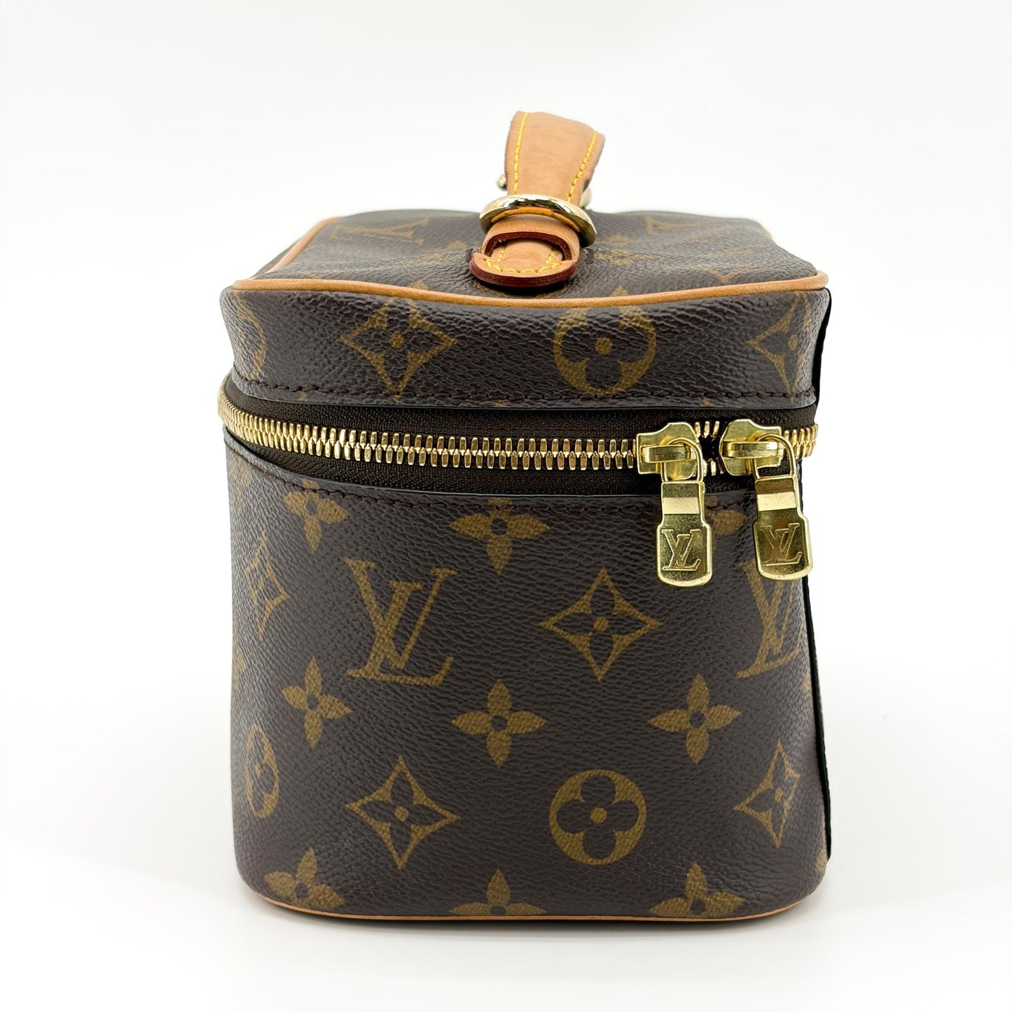 Louis Vuitton Monogram Nice Mini Beauty Case Brown