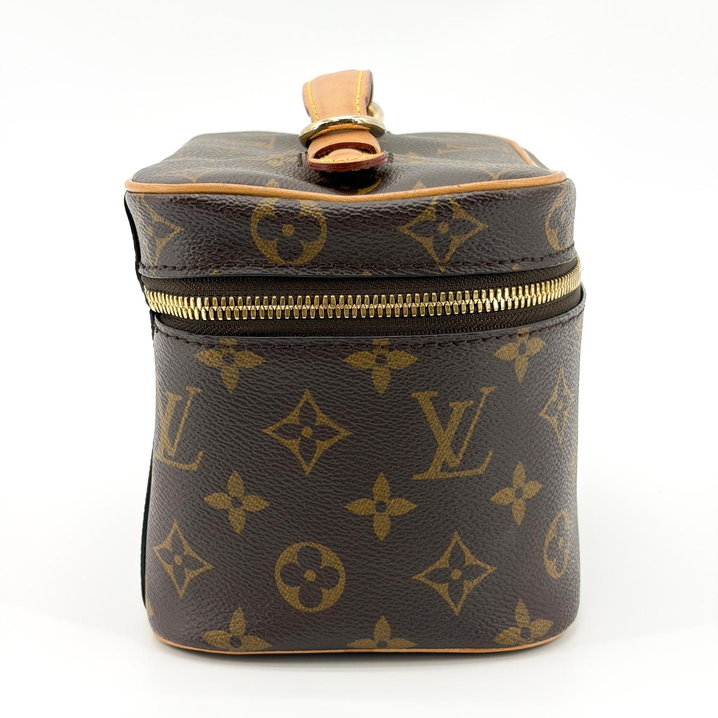Louis Vuitton Monogram Nice Mini Beauty Case Brown