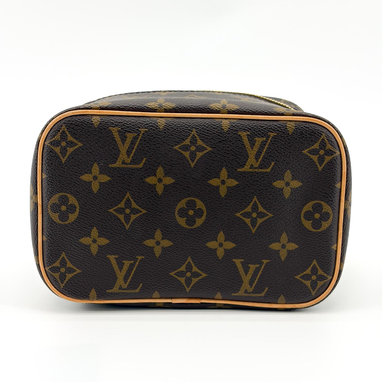 Louis Vuitton Monogram Nice Mini Beauty Case Brown