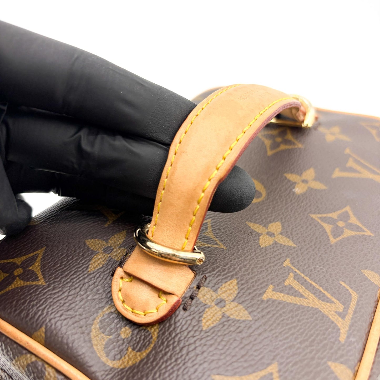 Louis Vuitton Monogram Nice Mini Beauty Case Brown