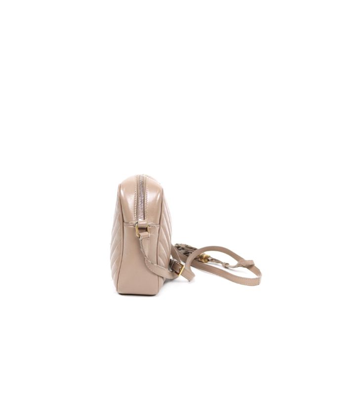 Saint Laurent Beige Roux Camera Crossbody Bag