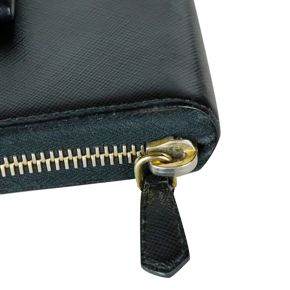 Saffiano Bow Zipper Long Wallet 1M0506